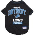 Pets First NFL Dog T-Shirt, Detroit Lions, Medium