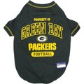 Pets First NFL Dog & Cat T-Shirt, Green Bay Packers, Medium