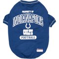 Pets First NFL Dog T-Shirt, Indianapolis Colts, Medium