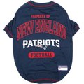 Pets First NFL Dog T-Shirt, New England Patriots, Medium