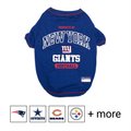 Pets First NFL Dog T-Shirt, New York Giants, Medium