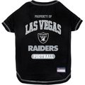 Pets First NFL Dog T-Shirt, Raiders, Medium