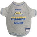 Pets First NFL Dog T-Shirt, Los Angeles Chargers, Medium