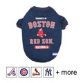 Pets First MLB Dog T-Shirt, Boston Red Sox, Medium