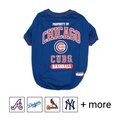 Pets First MLB Dog & Cat T-Shirt, Chicago Cubs, Medium
