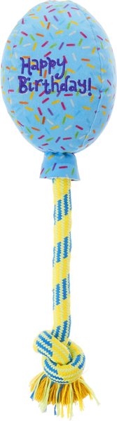 Frisco Birthday Balloon Dog Toy, Large, Blue slide 1 of 3