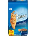 9 Lives Daily Essentials with Chicken, Beef & Salmon Flavor Dry Cat Food, 28-lb bag