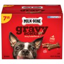 Milk-Bone GravyBones Biscuits Dog Treats, 7-lb box