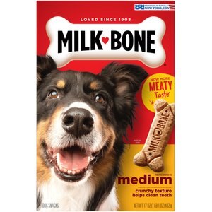 Milk-Bone Original Medium Biscuit Dog Treats, 17-oz box