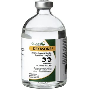 Dexasone (Dexamethasone) Injectable Solution for Horses & Livestock, 2 mg/mL, 100-mL