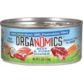 OrgaNOMics Beef & Pork Dinner Grain-Free Pate Wet Cat Food, 5.5-oz can, case of 24