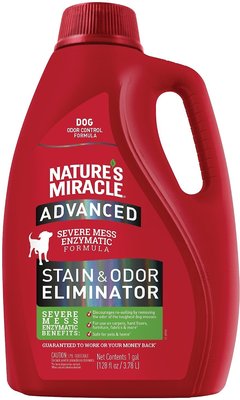 Nature’s Miracle Advanced Dog Enzymatic Severe Mess Stain & Odor Eliminator, slide 1 of 1