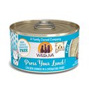 Weruva Classic Cat Press Your Lunch! Chicken Pate Canned Cat Food, 3-oz can, case of 12
