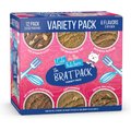 Weruva Cats in the Kitchen The Brat Pack Variety Pack Cat Food Pouches, 3-oz pouch, case of 12
