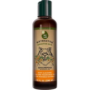 PetLab Extractos Sensitive Skin Marigold Extract Dog Shampoo, 10-oz bottle
