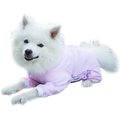 Tulane's Closet Cover Me by Tui Adjustable Fit Long Sleeve Step-Into Dog Onesie, Pink, Medium