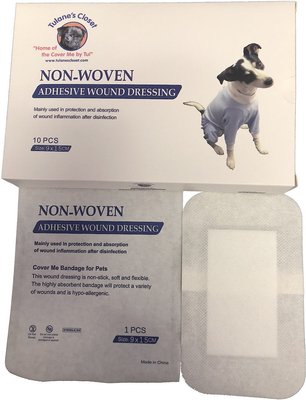 Tulane's Closet Non-Woven Adhesive Wound Dressing for Dogs & Cats, slide 1 of 1