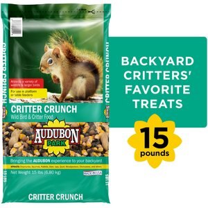 Audubon Park Critter Crunch Wild Bird Food, 15-lb bag