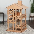 Tiger Tough Tower Playground 22.83-in Corrugated Cat Tree