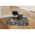 FurHaven Indoor/Outdoor GardenMemory Foam Cat & Dog Bed w/Removable Cover, Iron Gate, Small