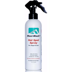 Forticept Maxi-Wash Antimicrobial Skin & Wound Treatment Spray for Dogs, Cats, Horses & Small Pets, 8-oz bottle