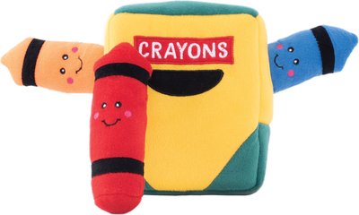 ZippyPaws Zippy Burrow Crayon Box Dog Toy, slide 1 of 1