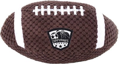 ZippyPaws SportsBallz Football Dog Toy, slide 1 of 1