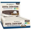 Dr. Mercola Dental Chew Bone Rawhide-Free Large Dental Dog Treats, 12 count