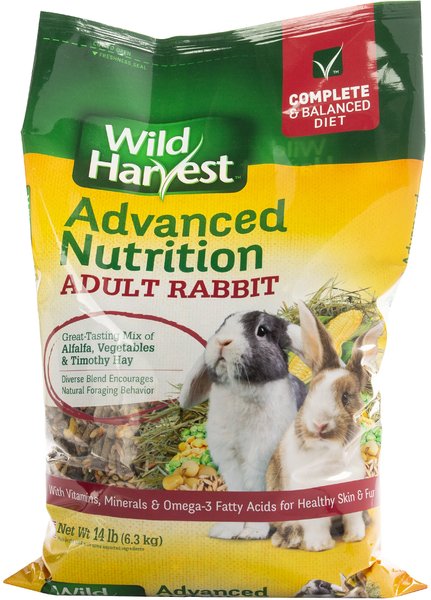 Wild Harvest Advanced Nutrition Adult Rabbit Food, 14-lb bag slide 1 of 7