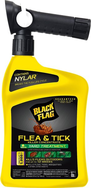Black Flag Flea & Tick Killer Concentrate Yard Treatment, 32-oz bottle slide 1 of 5