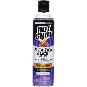 Hot Shot Flea, Tick & Lice Killer Spray, 14-oz bottle