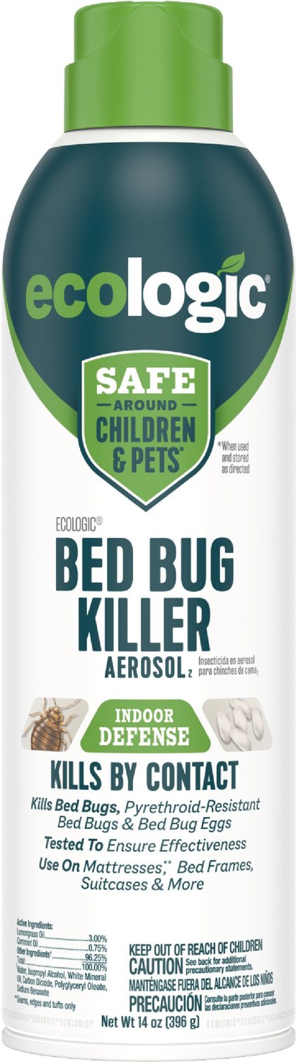 ECOLOGIC Bed Bug Killer Aerosol Spray 14 oz spray Chewy com