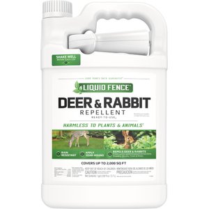Liquid Fence Deer & Rabbit Repellent Spray, 128-oz bottle