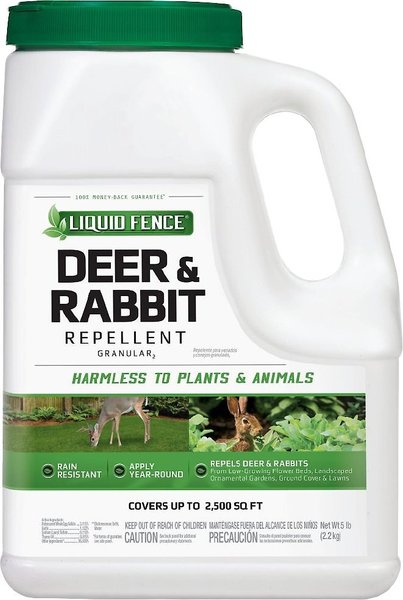 Liquid Fence Deer & Rabbit Repellent Granular, 5-lb bottle slide 1 of 4