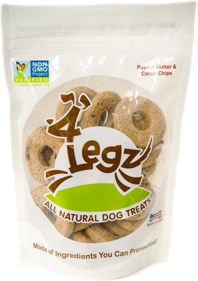 4Legz Peanut Butter & Carob Dog Treats, slide 1 of 1