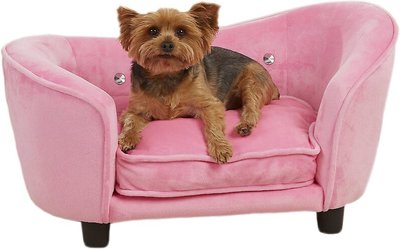 Enchanted Home Pet Ultra-Plush Snuggle Sofa Cat & Dog Bed w/Removable Cover, Small, slide 1 of 1