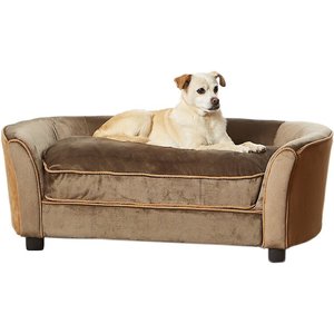 Enchanted Home Pet Panache Sofa Dog Bed w/Removable Cover, Mink, Large
