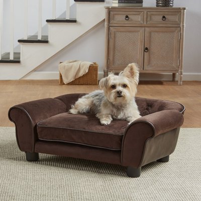 Enchanted Home Pet Cleo Sofa Cat & Dog Bed w/Removable Cover, Small, slide 1 of 1