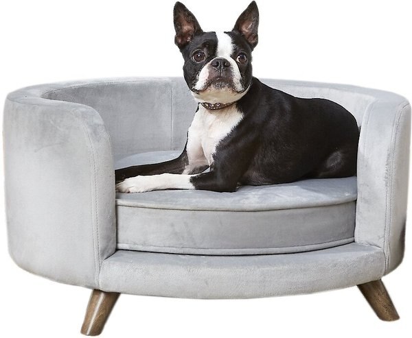 Enchanted Home Pet Rosie Sofa Dog Bed w/Removable Cover, Small slide 1 of 9