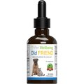 Pet Wellbeing Old FRIEND Bacon Flavored Liquid Supplement for Senior Cats & Dogs, 2-oz bottle