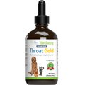 Pet Wellbeing Throat Gold Bacon Flavored Liquid Respiratory Supplement for Dogs & Cats, 4-oz bottle