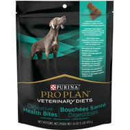 Purina Pro Plan Veterinary Diets Chicken Flavor Digestive Health Bites Dog Treats, 16-oz bag