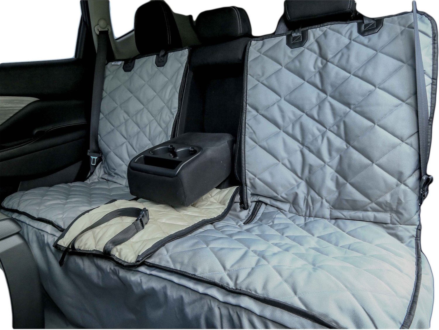 PLUSH PAWS PRODUCTS Center Console Access Seat Cover with 