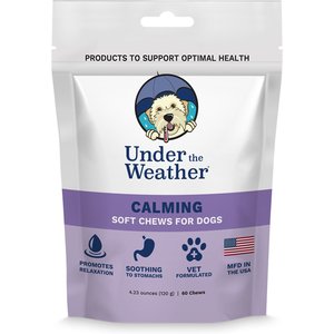 Under the Weather Calming Soft Chews Dog Supplement, 60 count