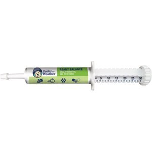 Under the Weather Ready Balance Probiotic Oral Microbial Gel Dog Supplement, 30-cc syringe