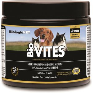 Biologic Vet BIOVET VITES Complete Multi-Nutrient Dog & Cat Supplement, 7-oz jar