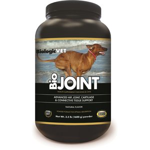 Biologic Vet BIOVET BioJOINT Advanced Joint Mobility Support Dog & Cat Supplement, 3.5-lb jar