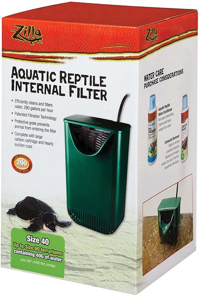 Zilla Aquatic Reptile Internal Aquarium Filter, 40-gal slide 1 of 8