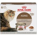 Royal Canin Aging 12+ Thin Slices in Gravy Canned Cat Food, 3-oz, case of 6