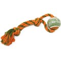 Greenbone Double Knot Rope Tennis Balls Dog Toy, 13-in